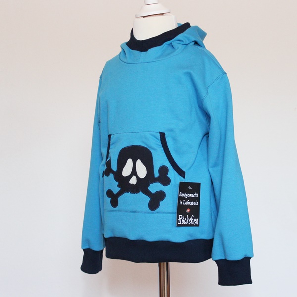 Hoeckchen Archiv Kapuzenpulli Totenkopf